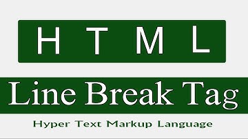 Html Line Break Tag In Hindi || HTML Tutorial For Beginner #08