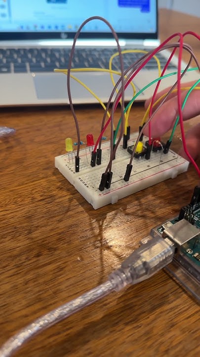 Arduino LED Control via Button - YouTube