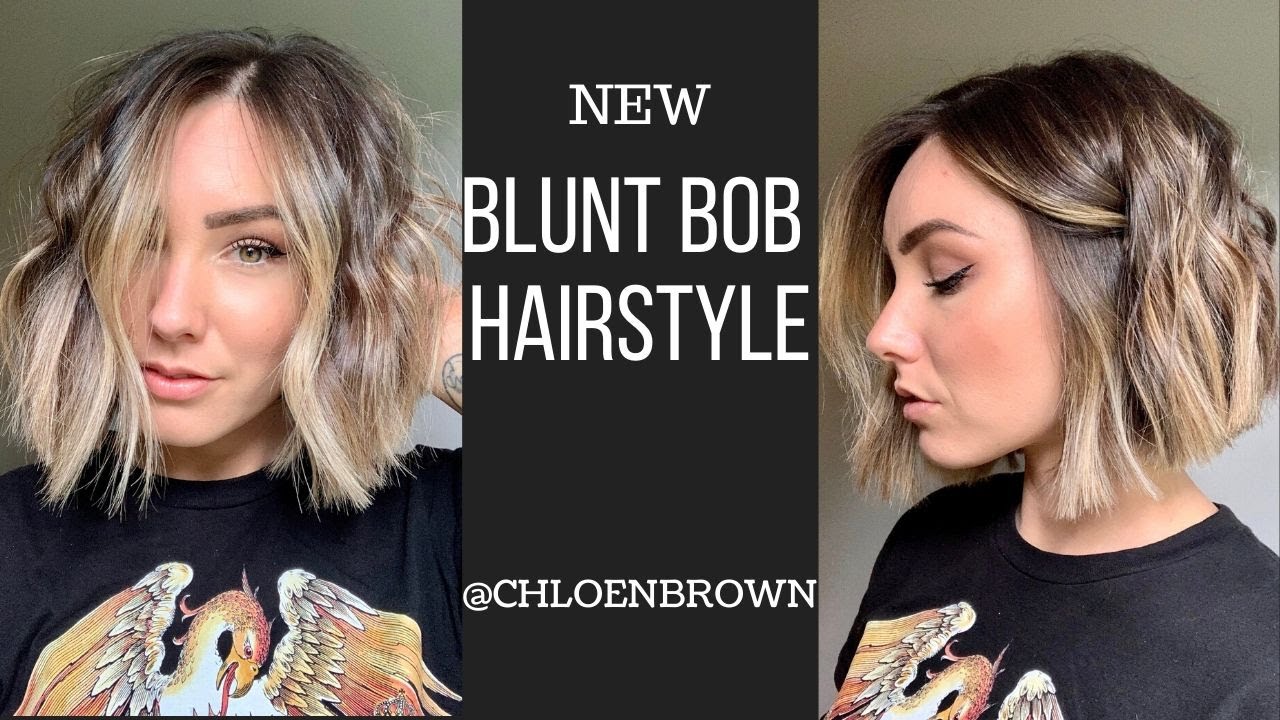 Blunt Bob Hairstyles: Half-Up Top Knot – Advice from a Twenty Something