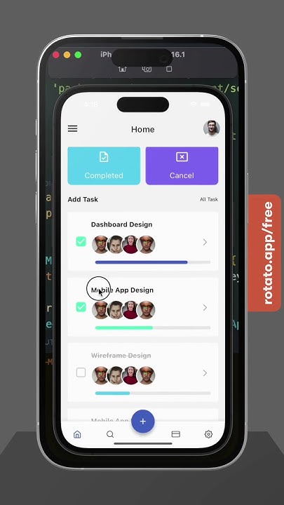 Project Management App Ui made with Flutter - YouTube
