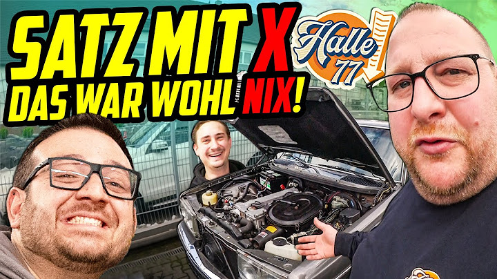 AUTOKAUF geht in die HOSE! - Werkstattalltag Halle77 - Marco nimmt EUCH mit!