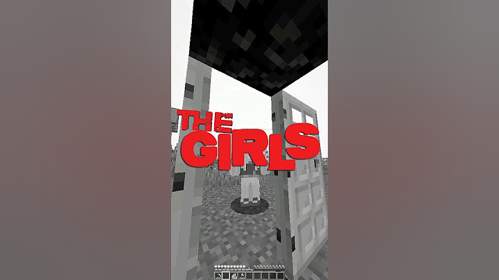 The boys or The girls 😂 #minecraft #shorts