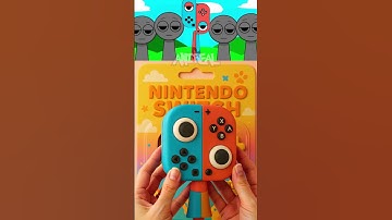 Incredibox Sprunki OC - Nintendo Switch but Action Figure Unboxing!