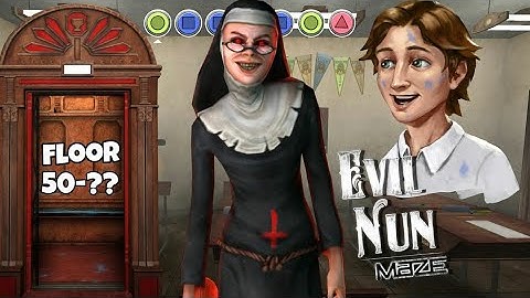Evil nun maze: endless escape ios | gameplay |part 1.5