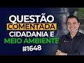 A chuva ácida provoca: #1648