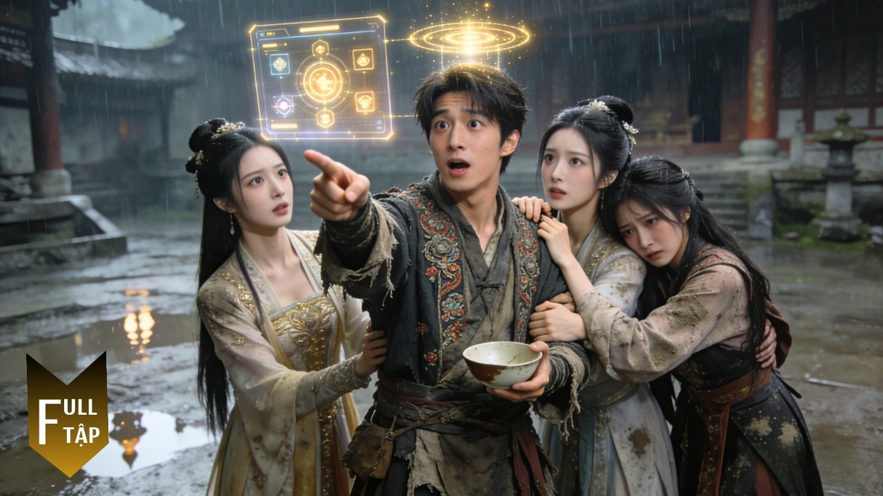 Vừa trọng sinh đã làm ăn xin anh chàng mang hệ thống cưới 3 tiểu thư làm vợ