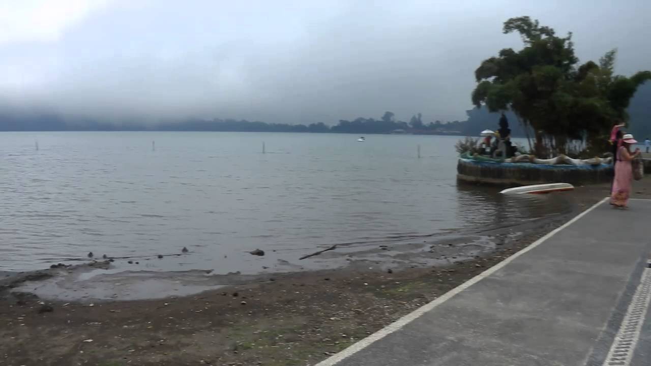 Lake Bratan Along Pura Ulun Danu in Bedugul Bali