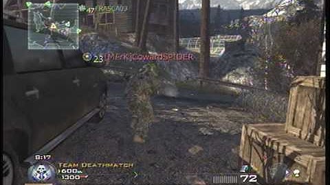 Triple KillFeed + 5 killstreak with only throwing knife