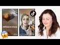 Reacting to TikTok Skincare FAILS | Dr Sam Bunting