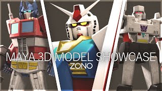 3D MECHA MODEL SHOWCASE - ZONO UPDATE