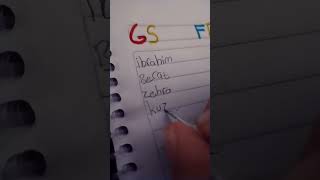 Gs Isim Yazma Part 2