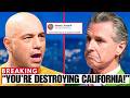 Joe Rogan Calls Out Gavin Newsom Over California’s Chaos  And His Reaction Is Shocking