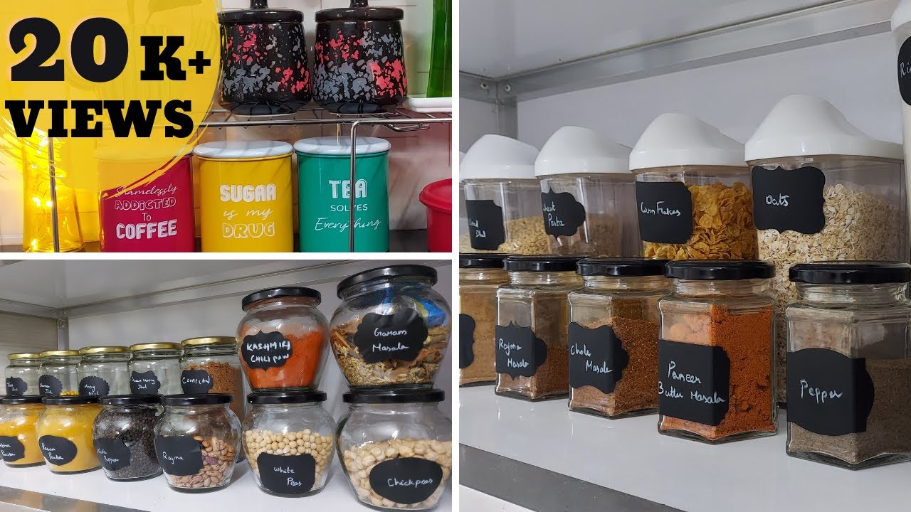 Kitchen organization ideas Space saving Kitchen organization