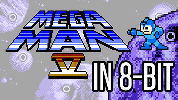 Mega Man V (Game Boy) - Title Theme, Stage Select & Stage Start in 8-bit (NES)