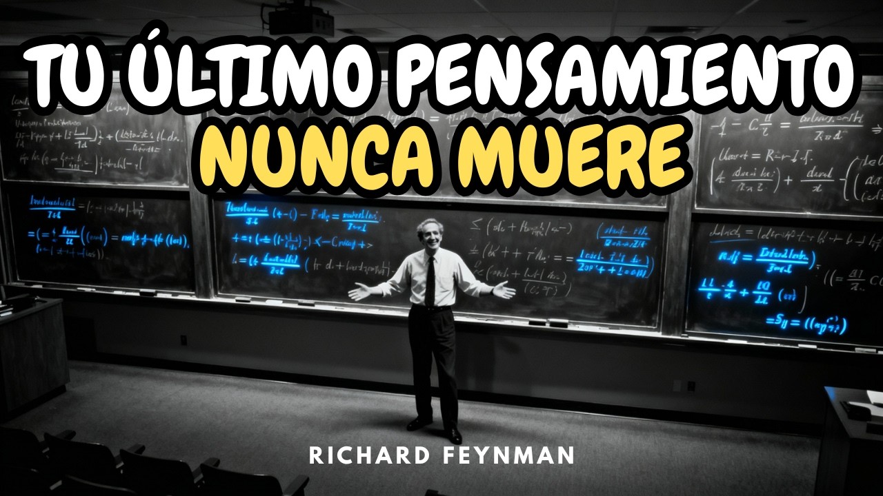 Tu último pensamiento nunca desaparece: Feynman y la física de morir