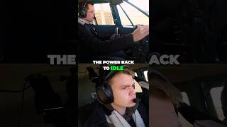 A pilots first time trying to land a taildragger! #aviation #tailwheel #pilot #flying