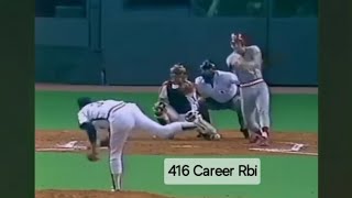 Chris Sabo's 1st MLB Rbi Courtesy of Nolan Ryan (4-17-88)