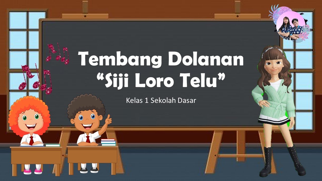 Tembang dolananSiji loro telu lirik untuk kelas 1 SD YouTube