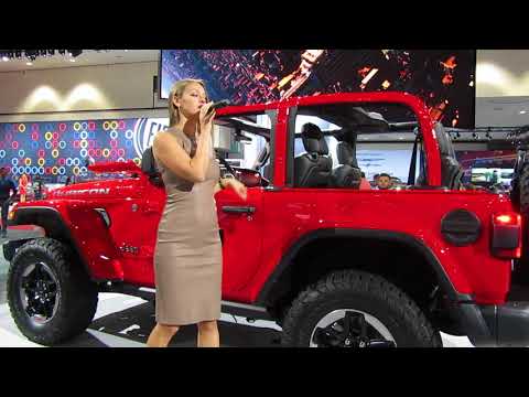 Cassey From Jeep Talks About The New 2018 Wrangler JL Rubicon At LA Auto Show DEC 2017