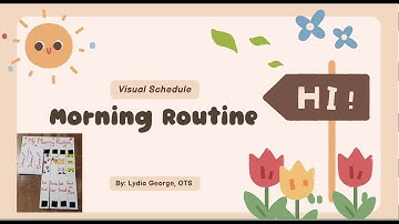 Morning Routine (Visual Schedule)