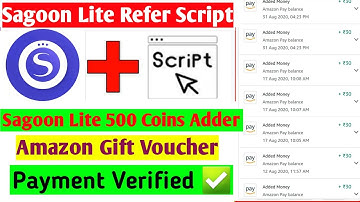 Sagoon Lite Unlimited USA Number Refer Script | Scripter Army