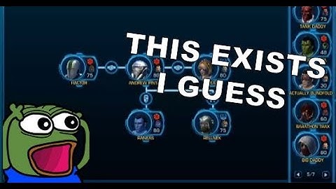 SWTOR Has a Family Tree... for Some Reason