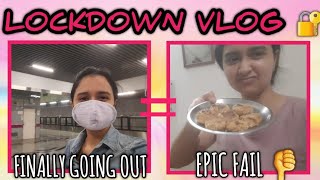 My First Trip During Lockdown & Epic Fail In Cooking Cookies ?? | Funny Lockdown Vlogs