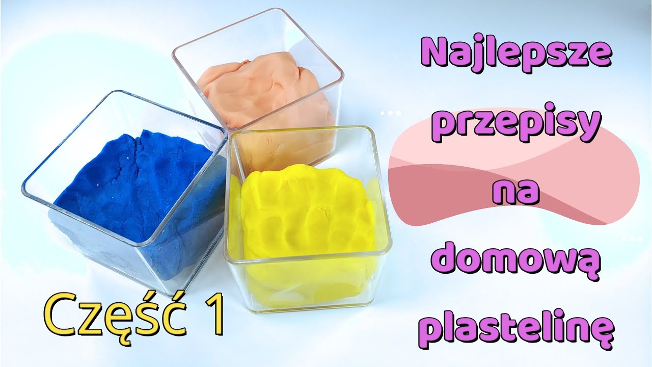 Jak zrobić domową ciastolinę DIY Domowa plastelina jak Play Doh Część 1