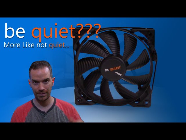 Be Quiet! Pure Wings 2 140mm PWM Case Fan - High Speed Cooling With 80,000 Hour Lifespan