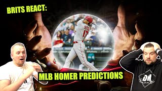 British Reactions: Greatest Ever Predicted Home Runs | First Time Watching | Baseball Reaction