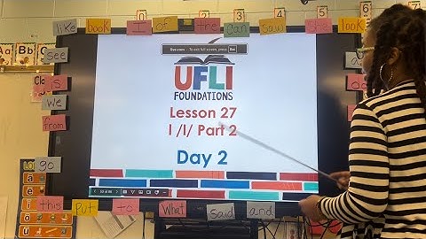 UFLI Lesson 27 l /l/ Part 2 Day 2 