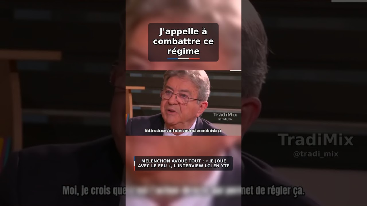 Watch « J'APPELLE BIEN SÛR À COMBATTRE CE RÉGIME » 🎬 Mélenchon et la Révolution (YTP) #Shorts on YouTube Watch « J'APPELLE BIEN SÛR À COMBATTRE CE RÉGIME » 🎬 Mélenchon et la Révolution (YTP) #Shorts on YouTube