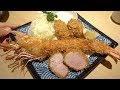 【おかわり自由】超巨大エビフライ定食を食べてみた！
