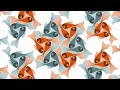 What is tessellation  by m c escher inspired tessellation art