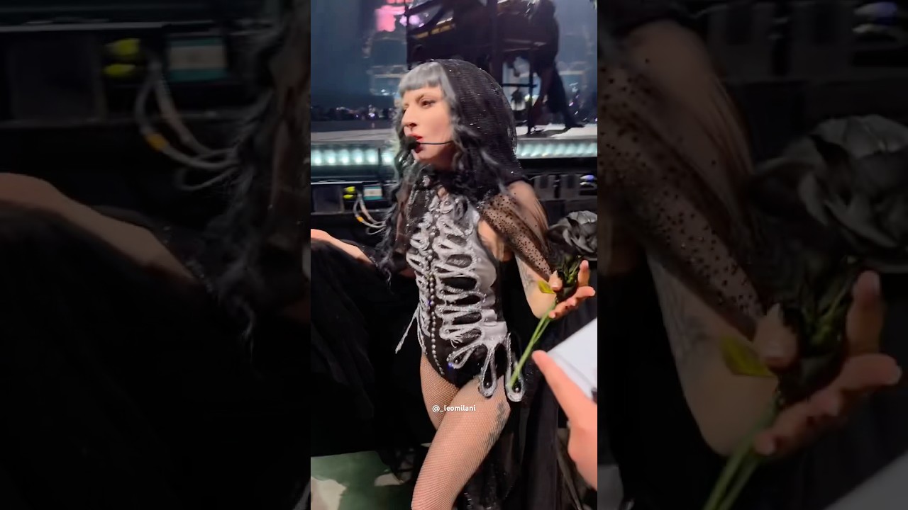 SO CLOSE! Lady Gaga right next to the Little Monsters on the Mayhem Ball Tour in Austin 