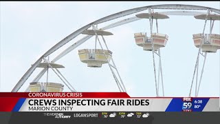 Marion County Fair rides inspected ahead of Saturday opening