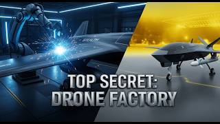Inside the Top-Secret Drone Factory | How Stealth Surveillance & Attack Drones Are Made