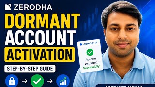 Zerodha Dormant Account Activation | ঘরে বসেই অ্যাকাউন্ট চালু করার সহজ উপায়