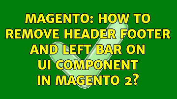 Magento: How to remove header footer and left bar on ui component in magento 2?