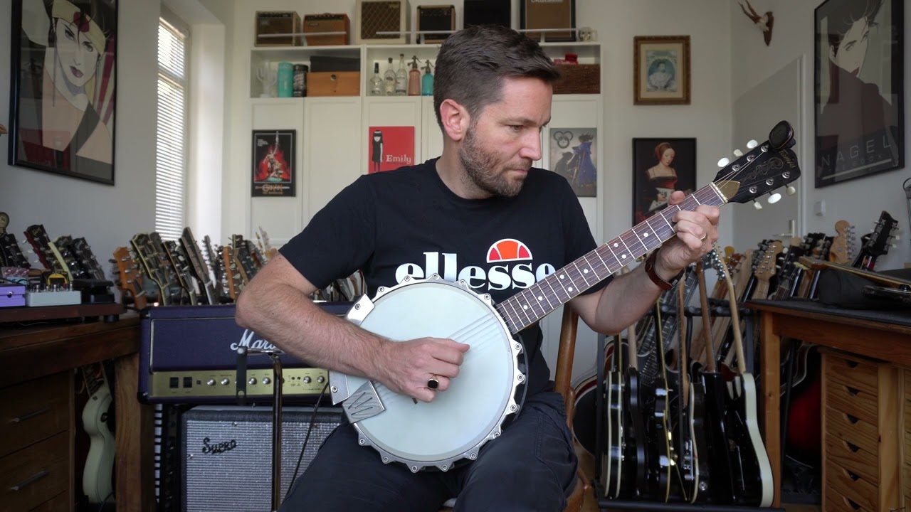 Framus 6 string Banjo 1962 - YouTube