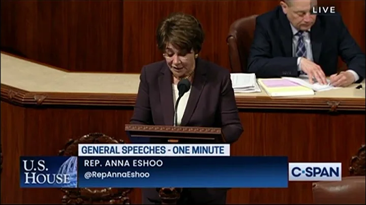 Rep. Anna Eshoo Floor Speech on Roe v. Wade Draft Opinion