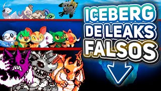 O ICEBERG dos vazamentos FALSOS de Pokémon!
