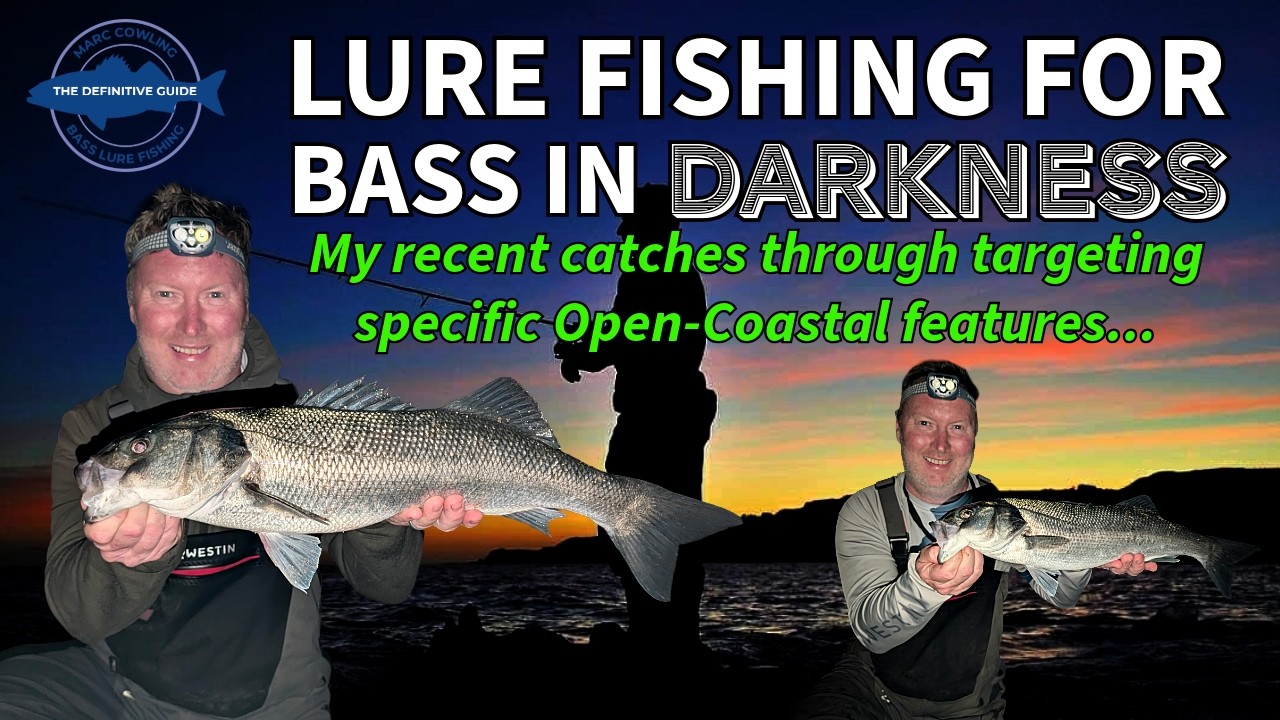 LURE FISHING FOR BASS OVER OPEN COASTAL REEFS IN DARKNESS | THE TACTICS, LURES AND TECHNIQUES I USE