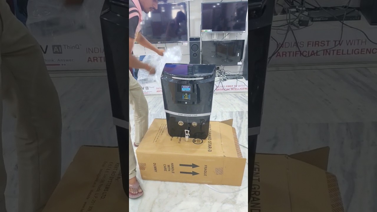 kent grand star water purifier unbox /dummy unbox 