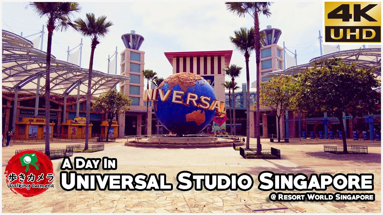 RWS Universal Studio @ Singapore [4k 60fps] - YouTube