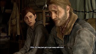 Tommy And Ellie reaction At Joel Death Last of US 2 