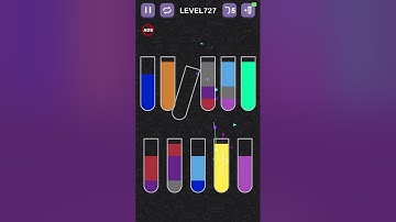 water_level_727 #watersortpuzzle #puzzle #game #sortpuzzle #color