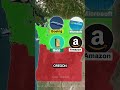 Why Is Washington Richer Than Oregon? The Real Reason Explained 💰🌲 #Geography #Economy #USA #shorts