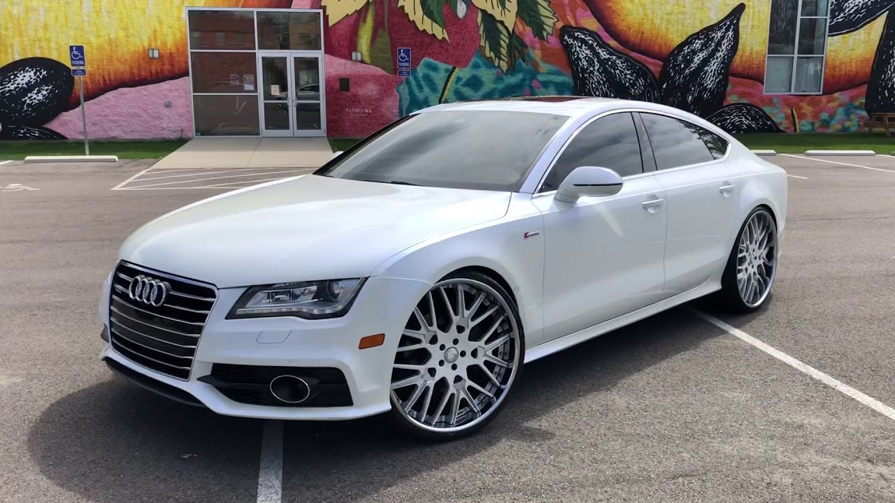 Audi a7 white