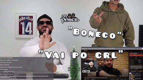 Os Primos irritam-se a reagir ao Tiagovski a dar react ao Chentric | Live "Ao Vivo e Fisicamente"